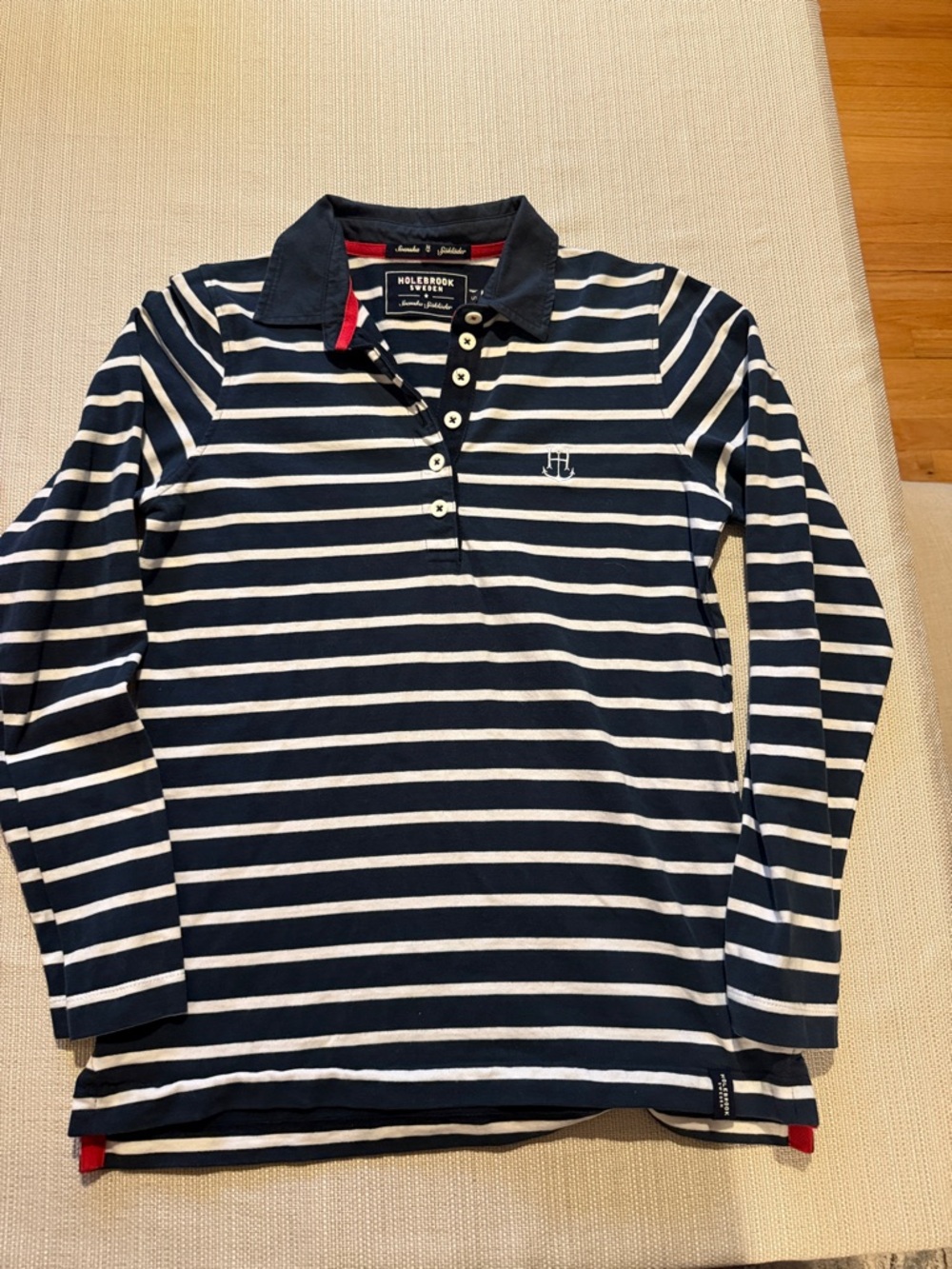 Holebrook Sweden Women’s LS Polo Shirt- small